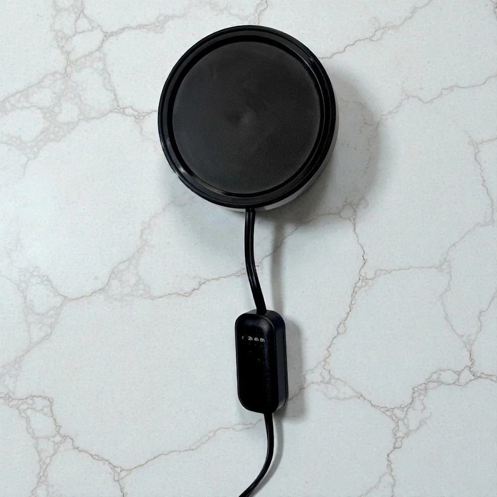 Hot Plate Warmer‎ Candle Makeup Repair Flameless Mug Electric Black Wax Melter